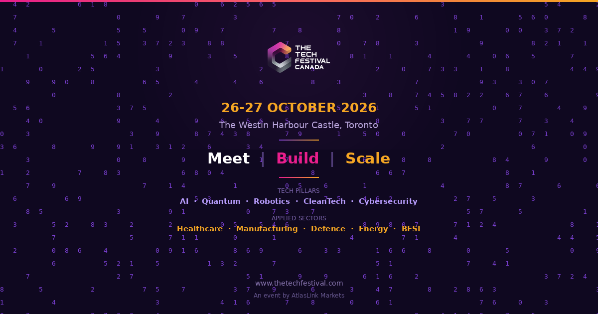 Quantum is becoming a question of strategic infrastructure, not a science project.

Luke Preskey, CRO at Resonance, is joining The Tech Festival Canada this Oct